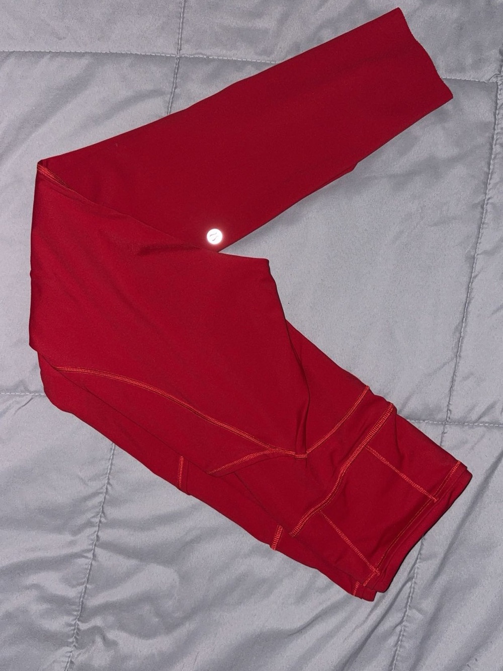 lululemon athletica Red Performance Leggings